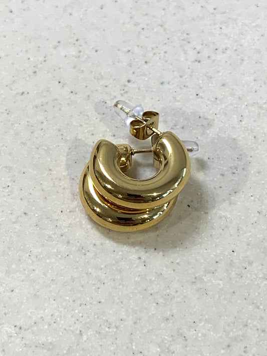 Essential Gold Hoops - Small