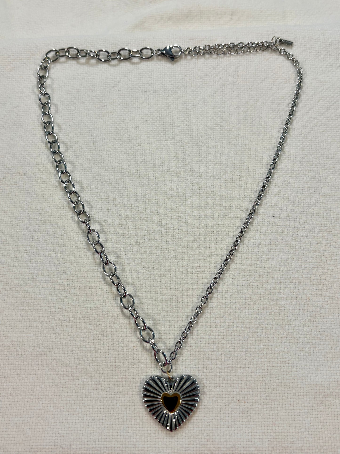 Twin Hearts Necklace