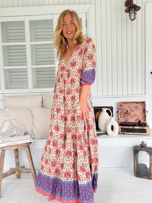 Mia Maxi Dress - Bohemia Print Jaase