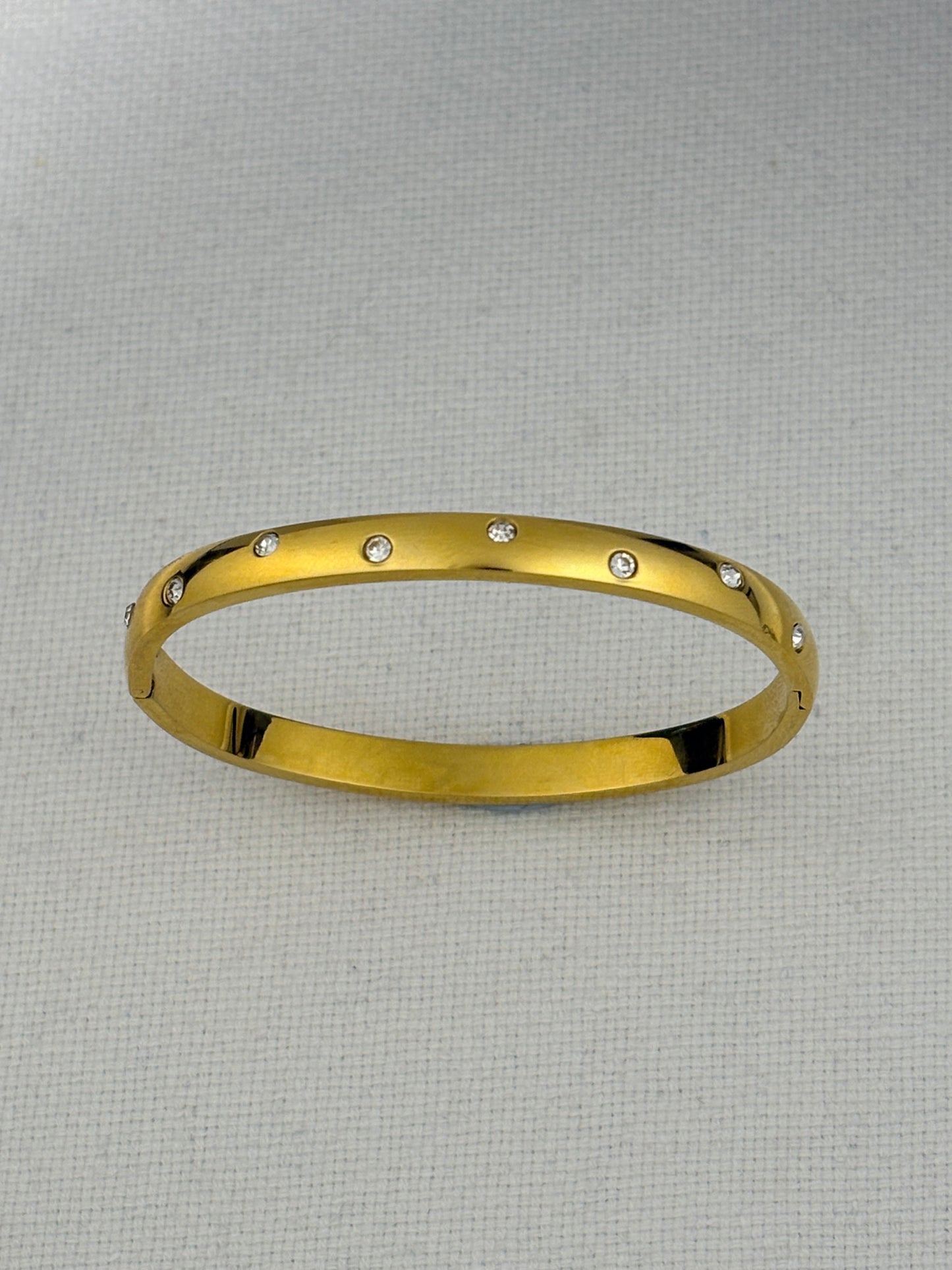 Alexa Gold Bangle