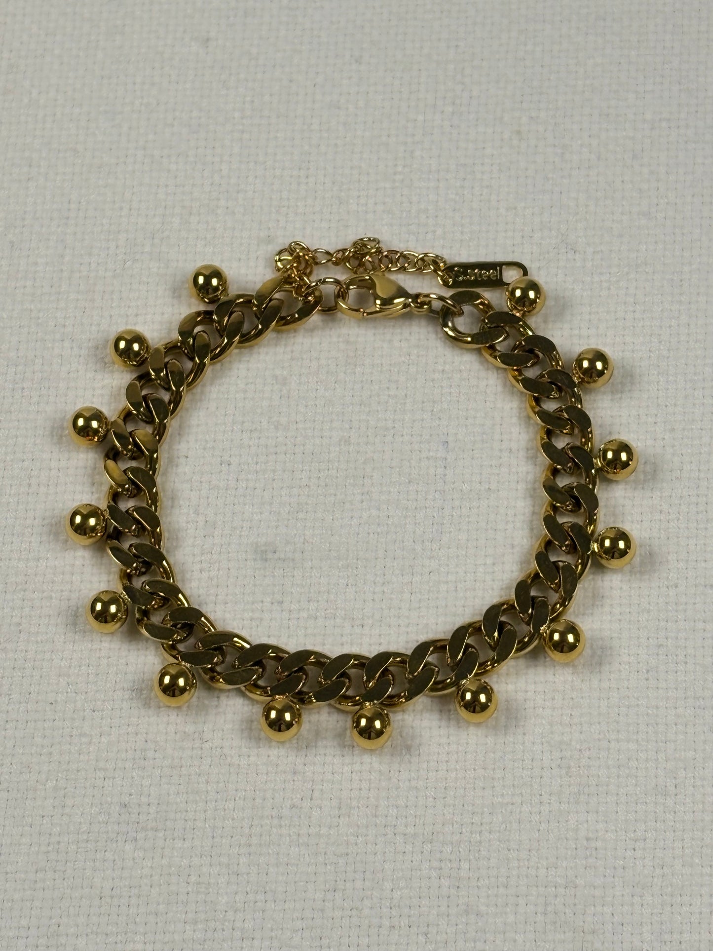 Cuban Ball Bracelet