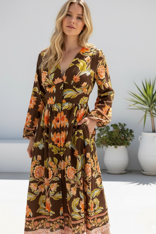 Aubry Midi Dress