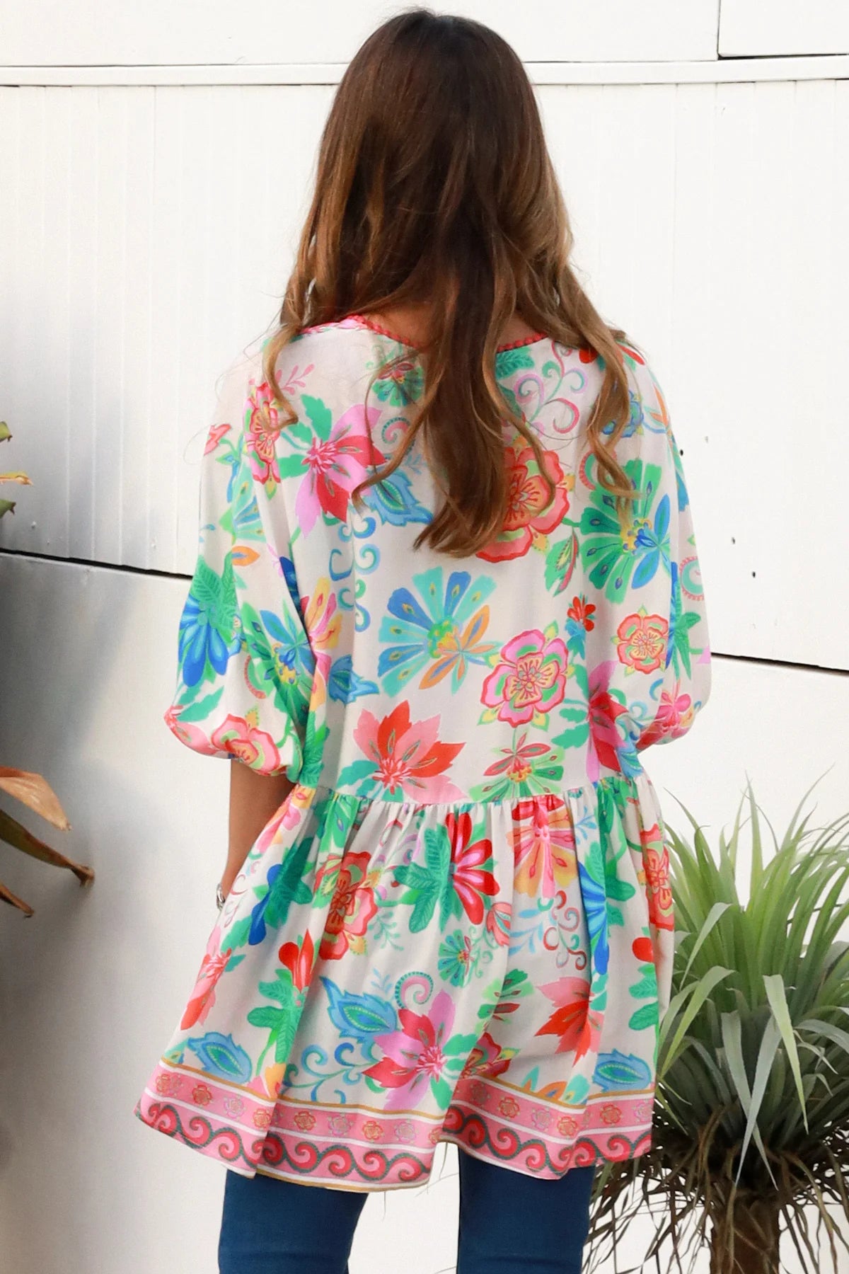 Bouquet Bloom Blouse - Dreamcatcher