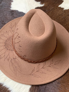 Sunflower Fedora