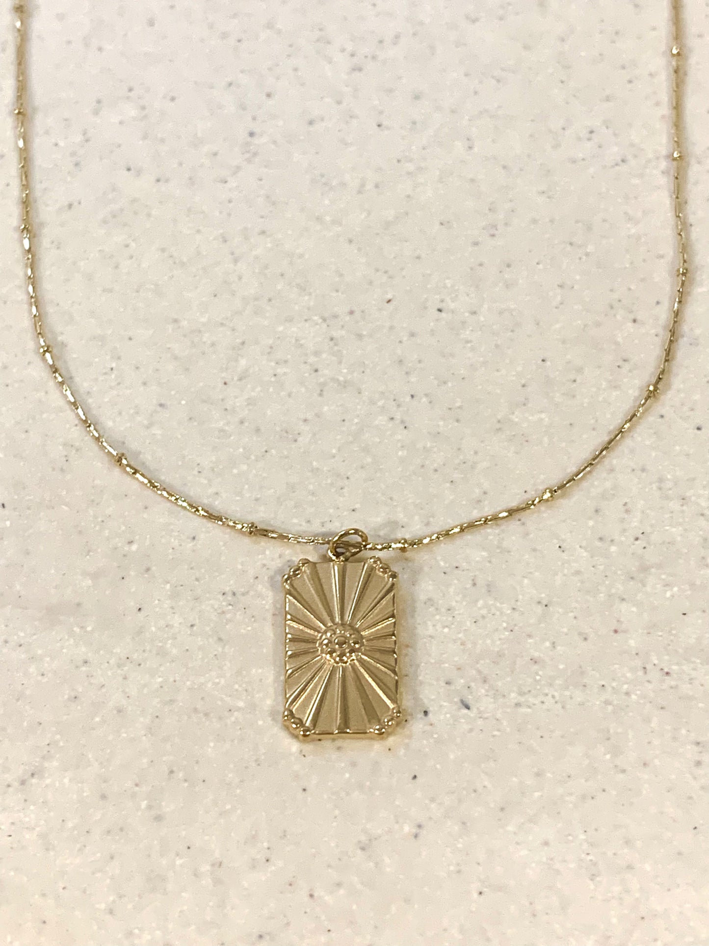 Golden Glow Necklace