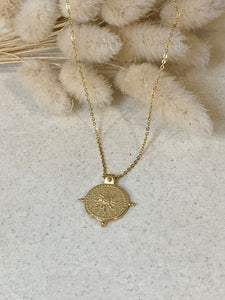 Golden Sun Necklace