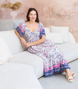 Romsey Midi Dress - BOHO Australia