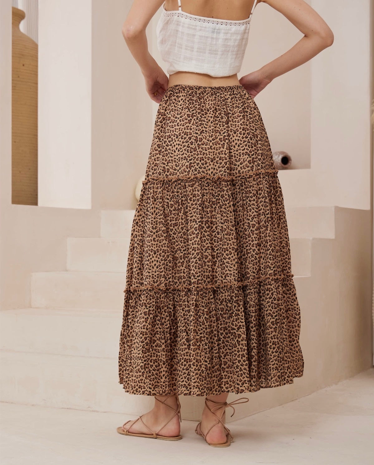 Safari Maxi Skirt