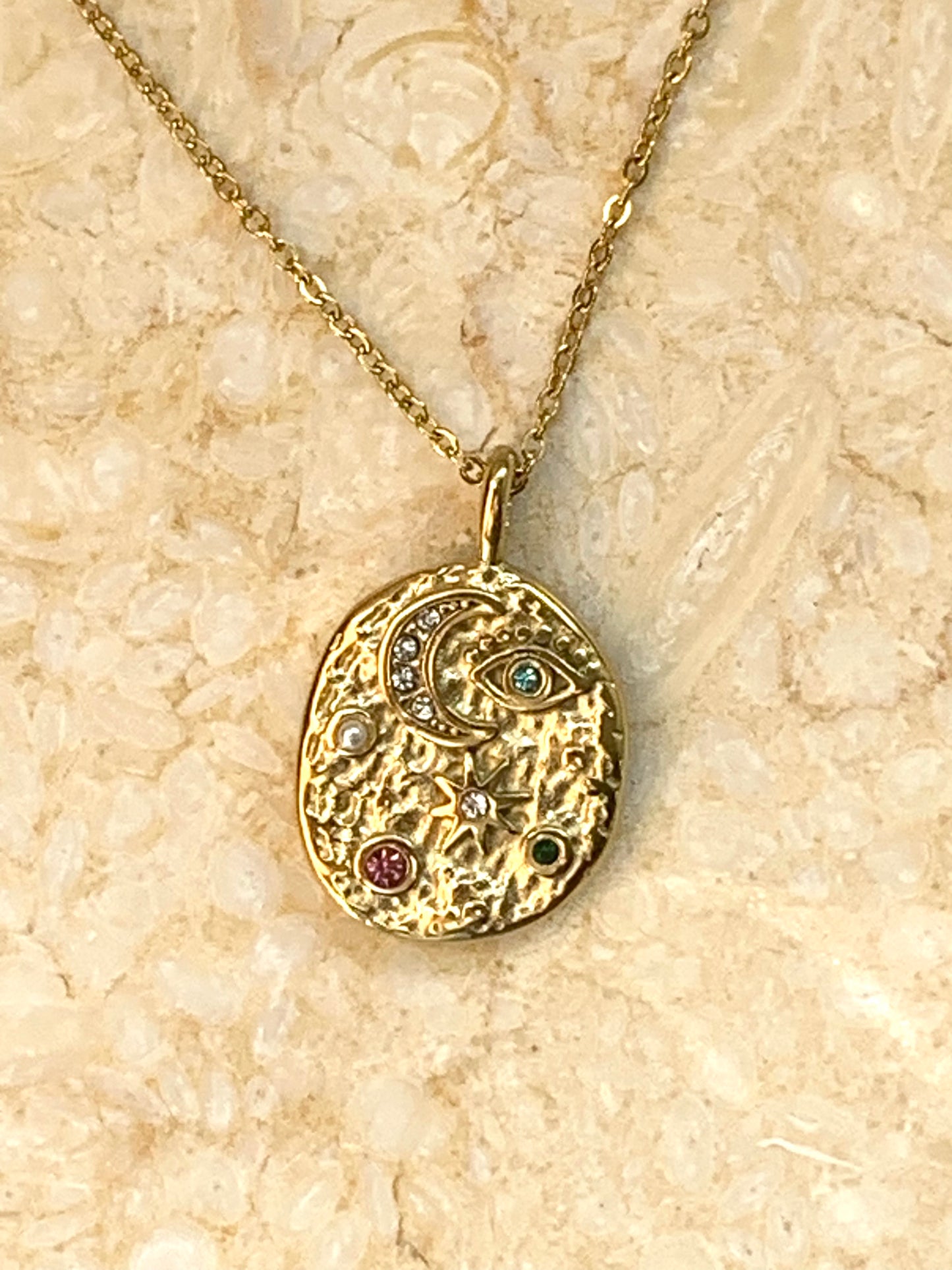 Luna Medallion Necklace