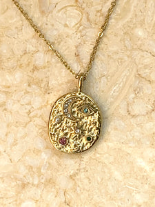 Luna Medallion Necklace