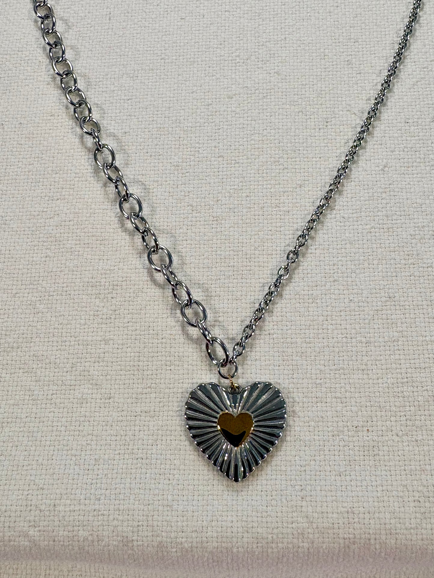 Twin Hearts Necklace