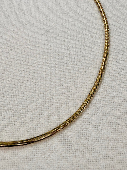 Gina Herringbone Necklace