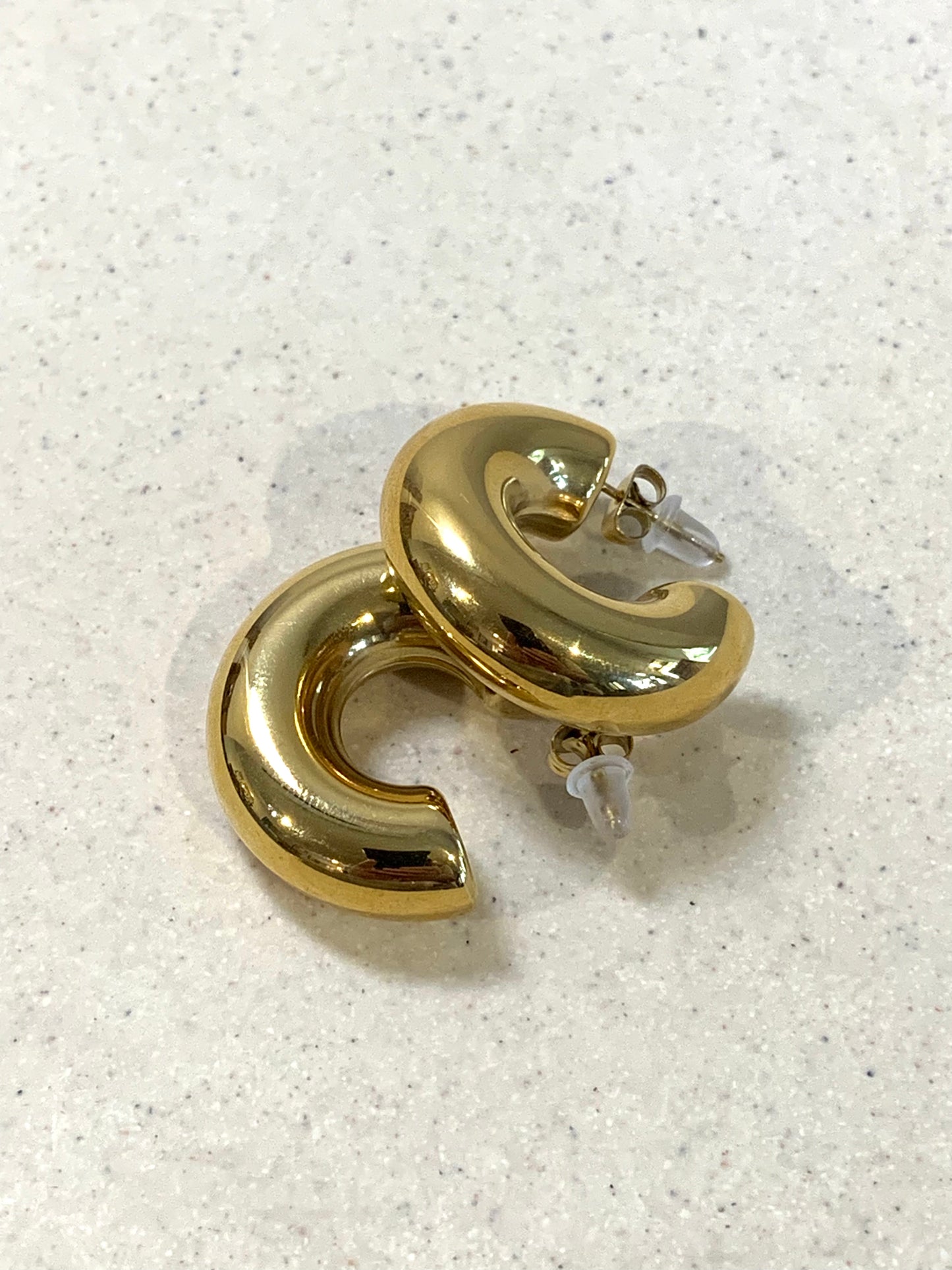 Essential Gold Hoops - Large