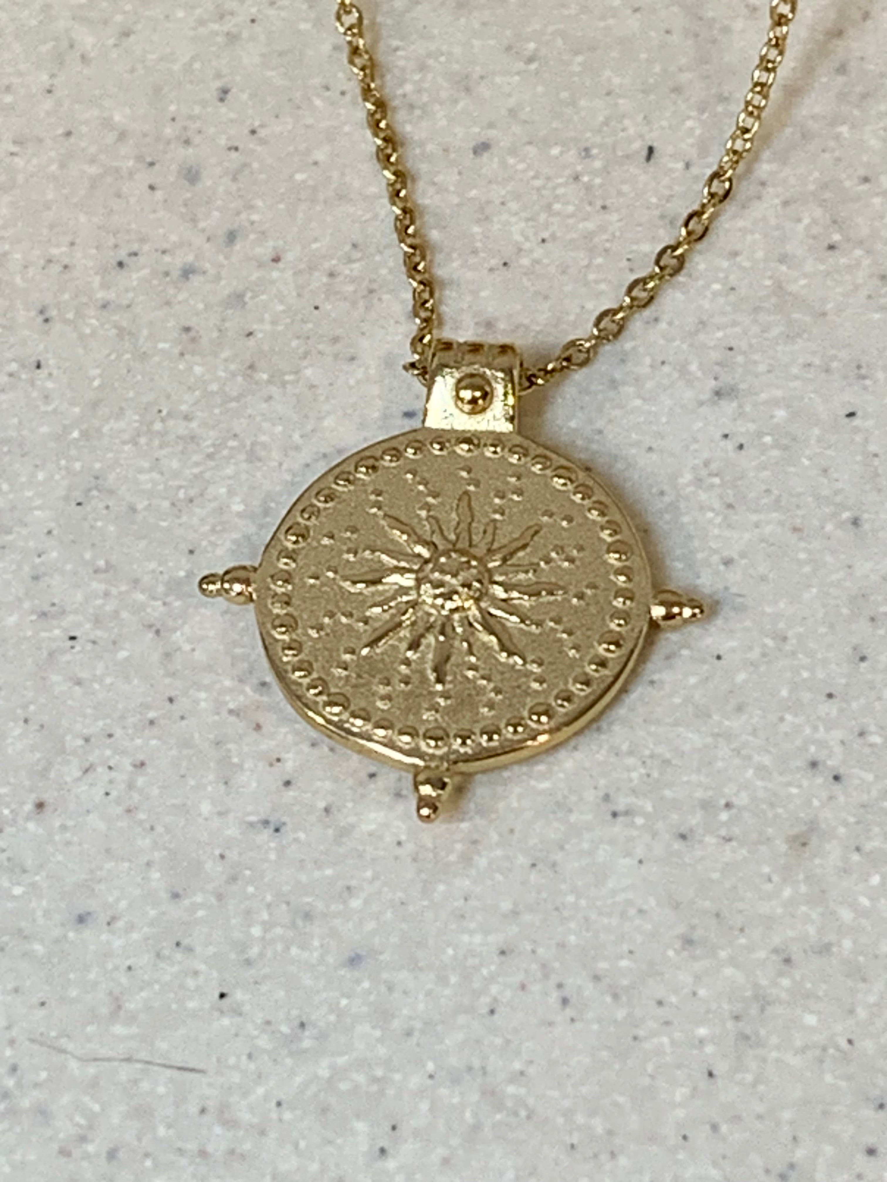 Golden Sun Necklace