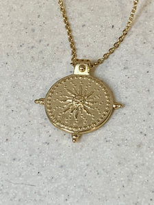 Golden Sun Necklace