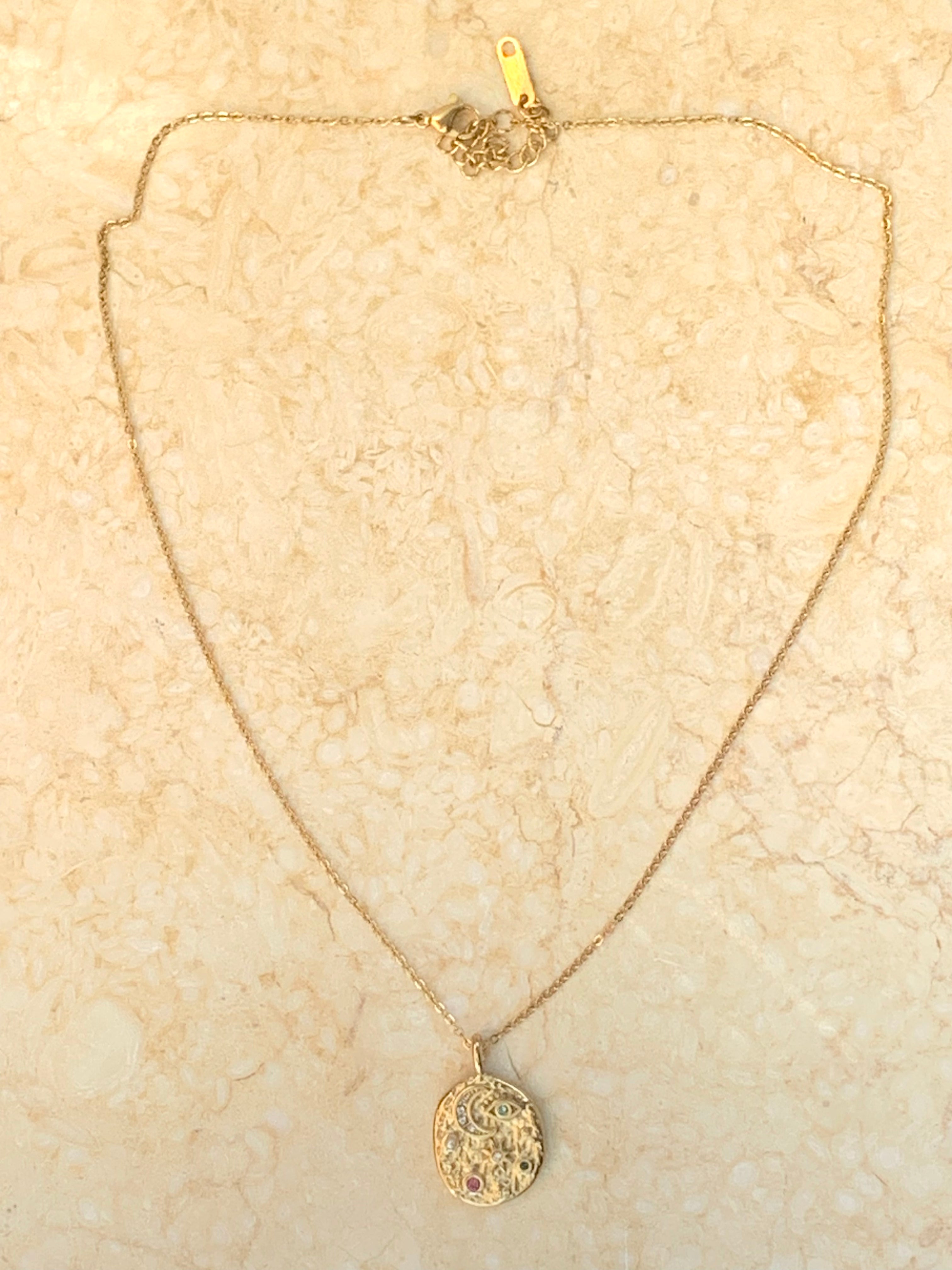 Luna Medallion Necklace