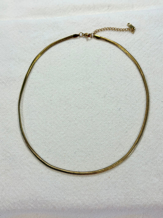 Gina Herringbone Necklace