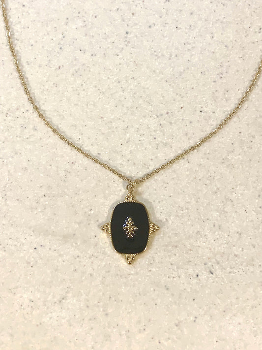 Ellie Necklace - Black