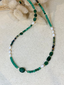 Mykonos Gemstone Necklace