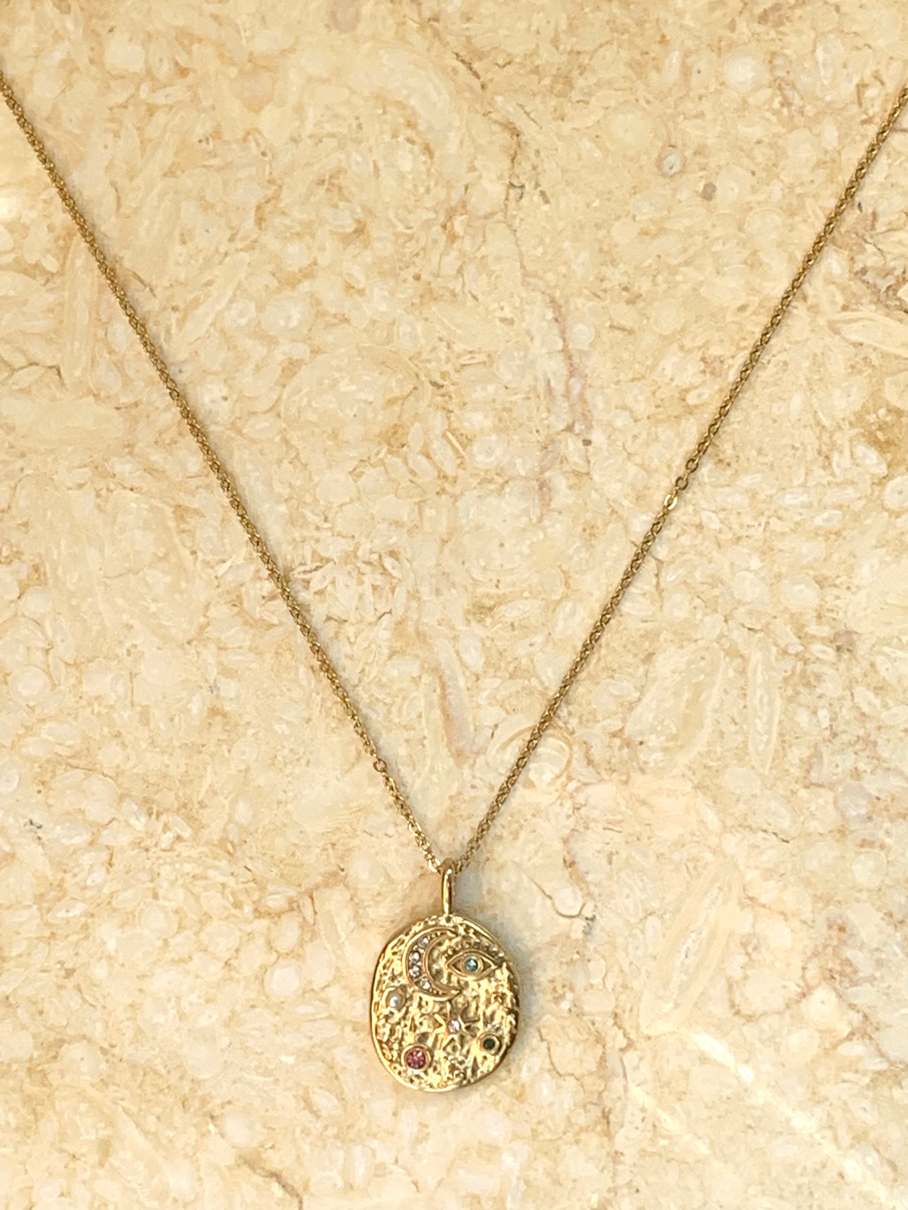 Luna Medallion Necklace