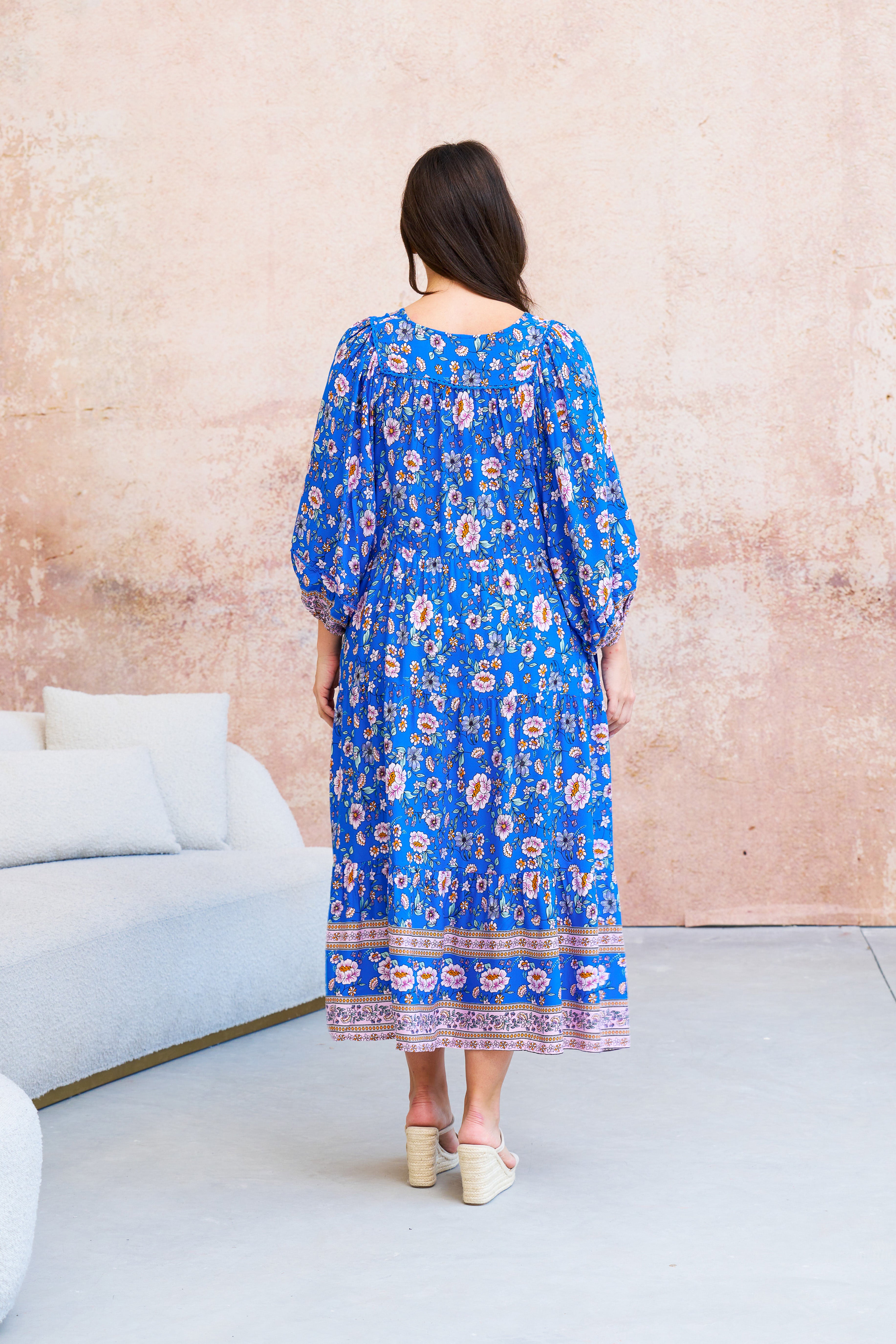 Margot Midi Dress - BOHO Australia