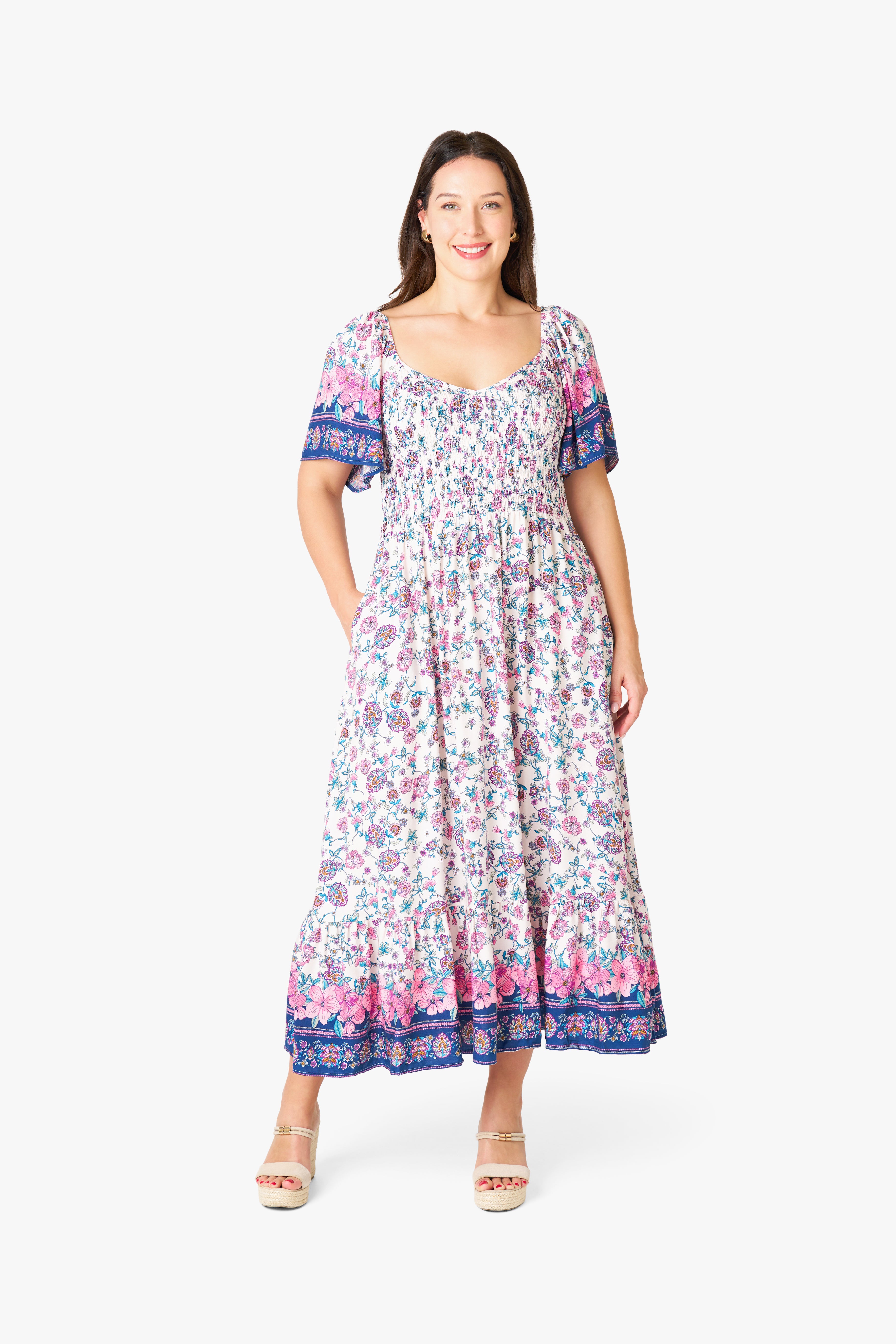 Romsey Midi Dress - BOHO Australia