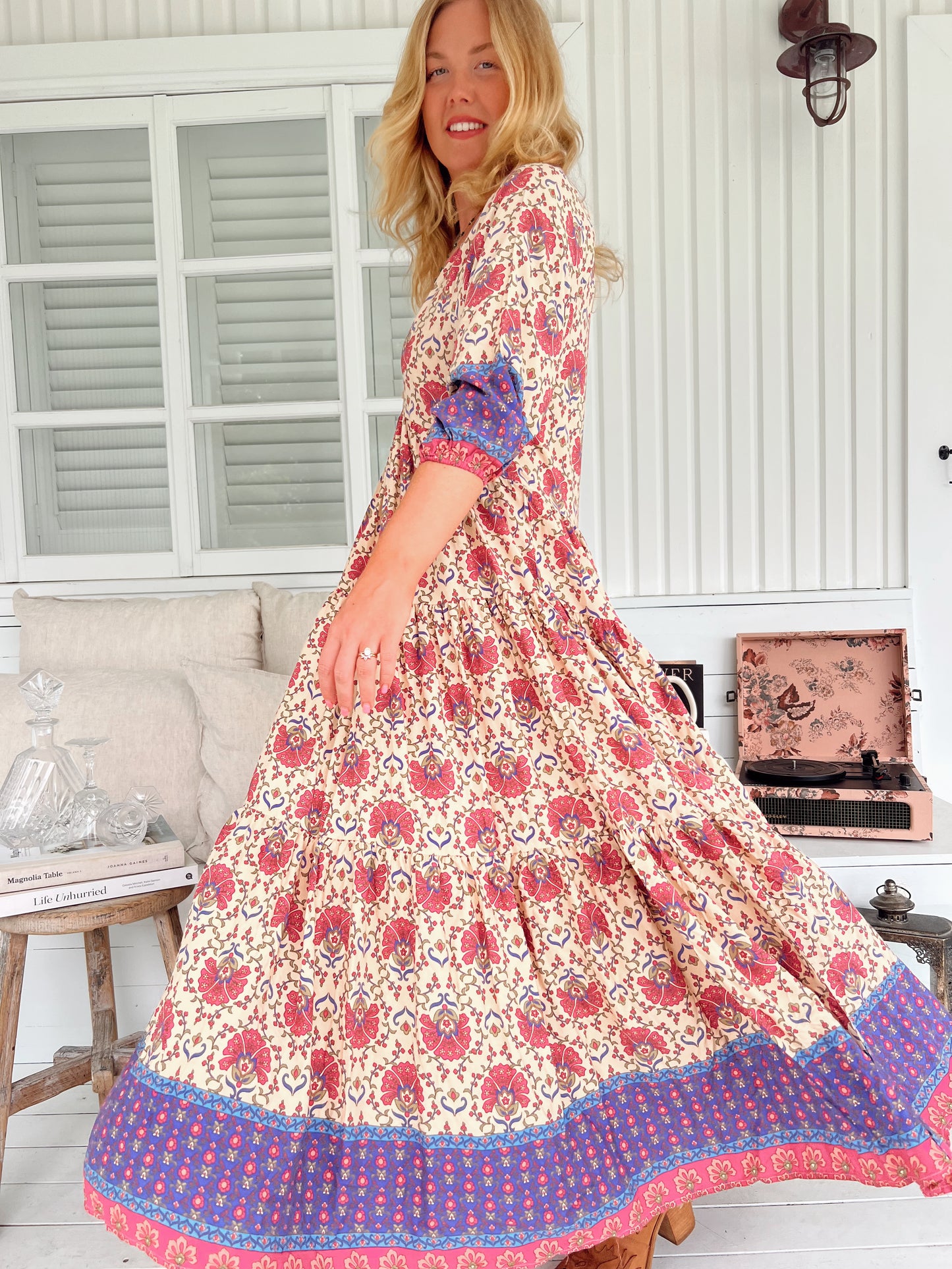 Mia Maxi Dress - Bohemia Print Jaase