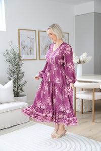 Casey Maxi Dress - Berry