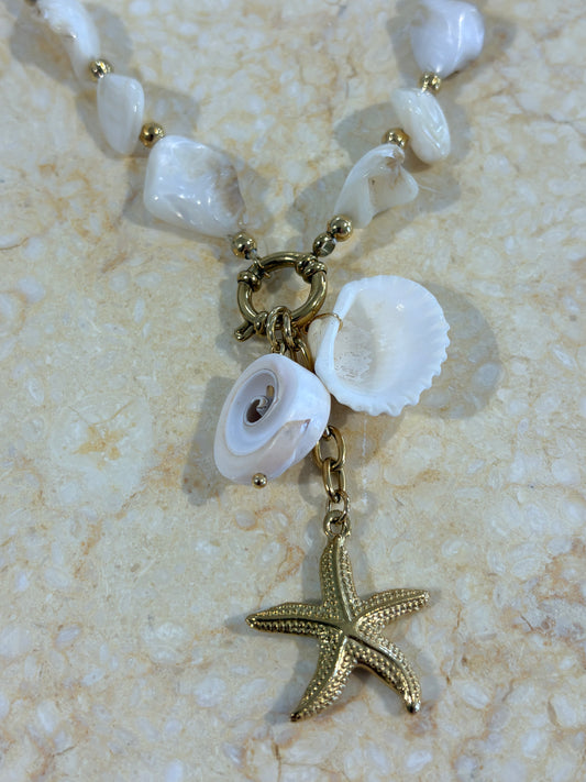 Coastal Starfish Necklace