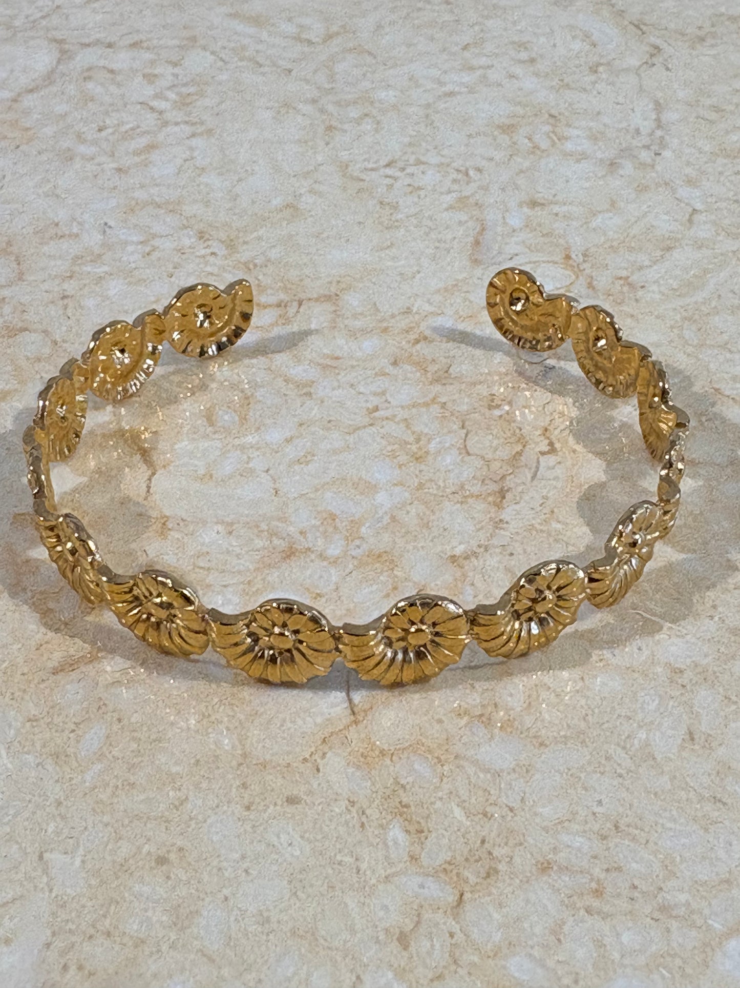 Conch Shell Cuff