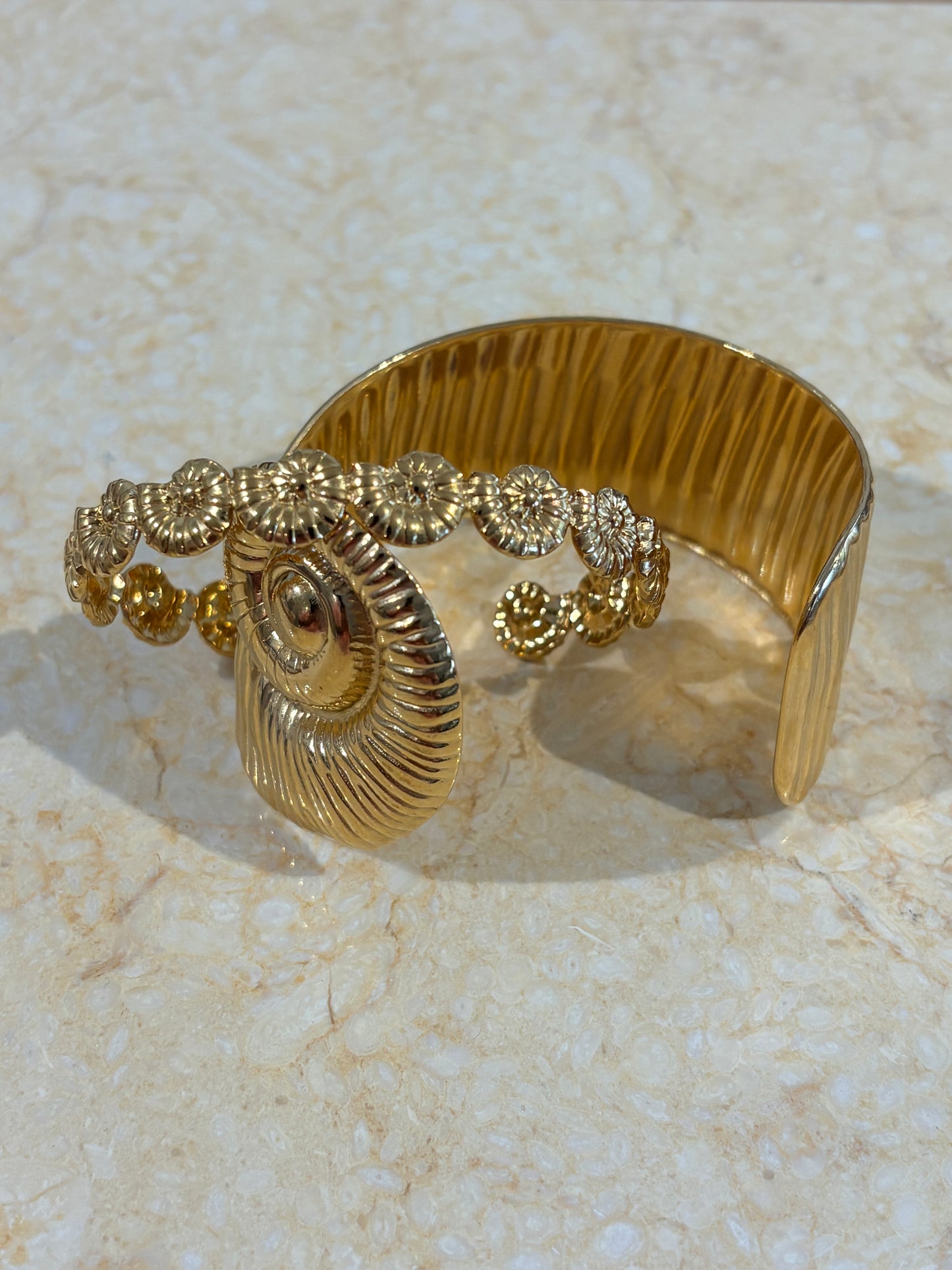Conch Shell Cuff