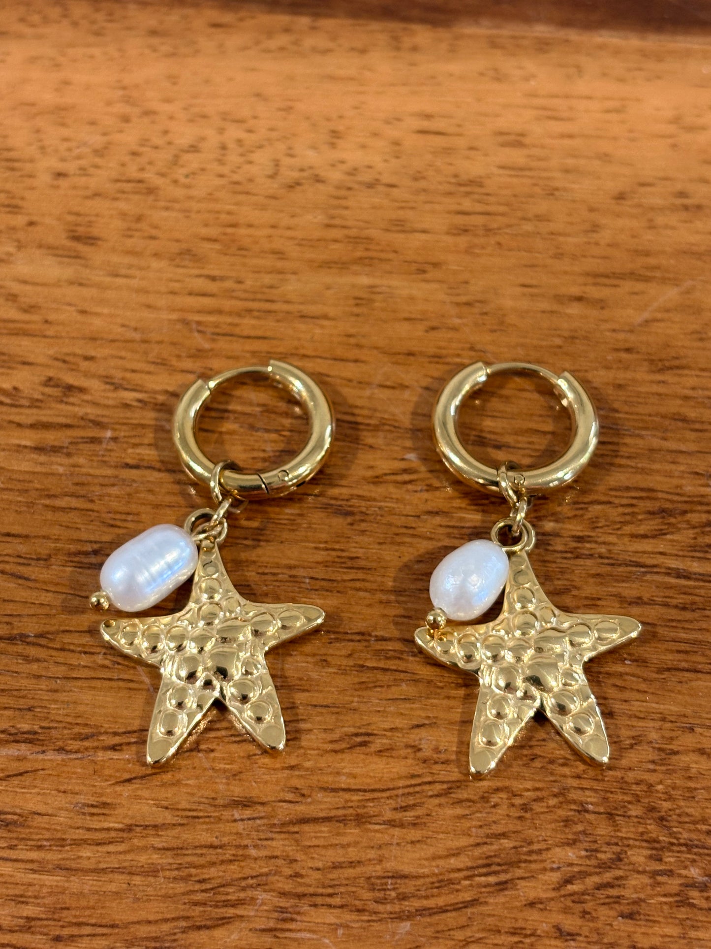 Coastal Starfish Earrings