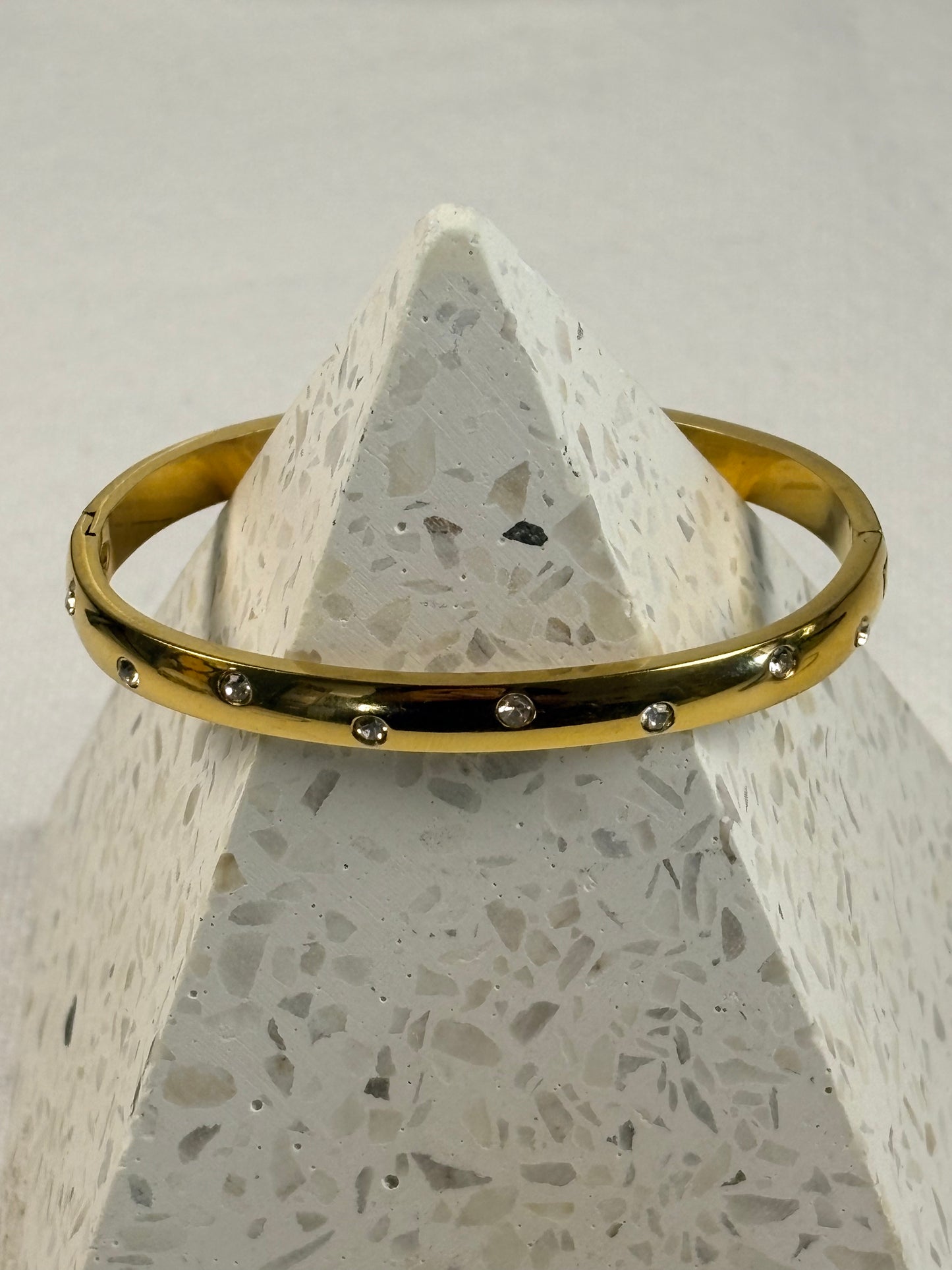 Alexa Gold Bangle