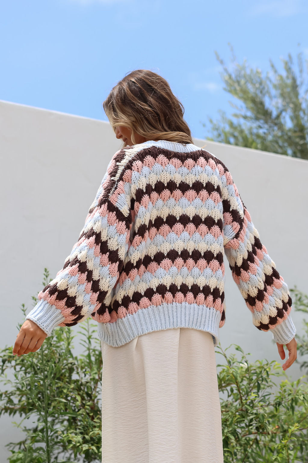 Tellulah Chunky Stripe Cardi