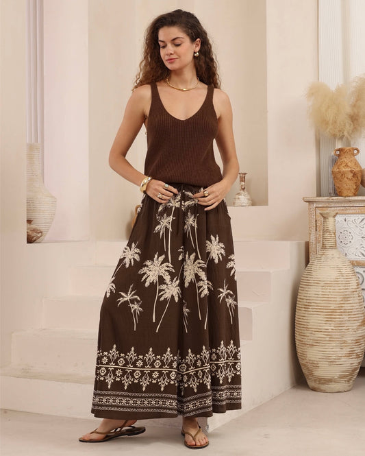 Chocolate Palm Lounge Pants