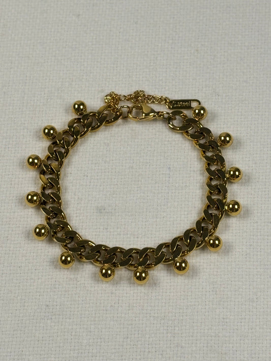 Cuban Ball Bracelet
