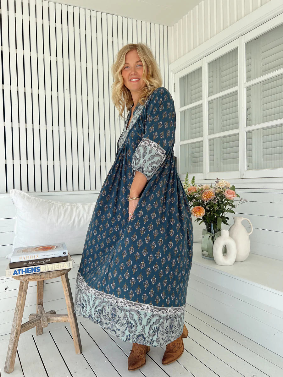 Boheme Midi Dress - Nico Print Jaase