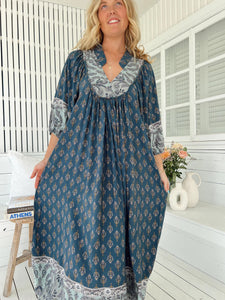 Boheme Midi Dress - Nico Print Jaase