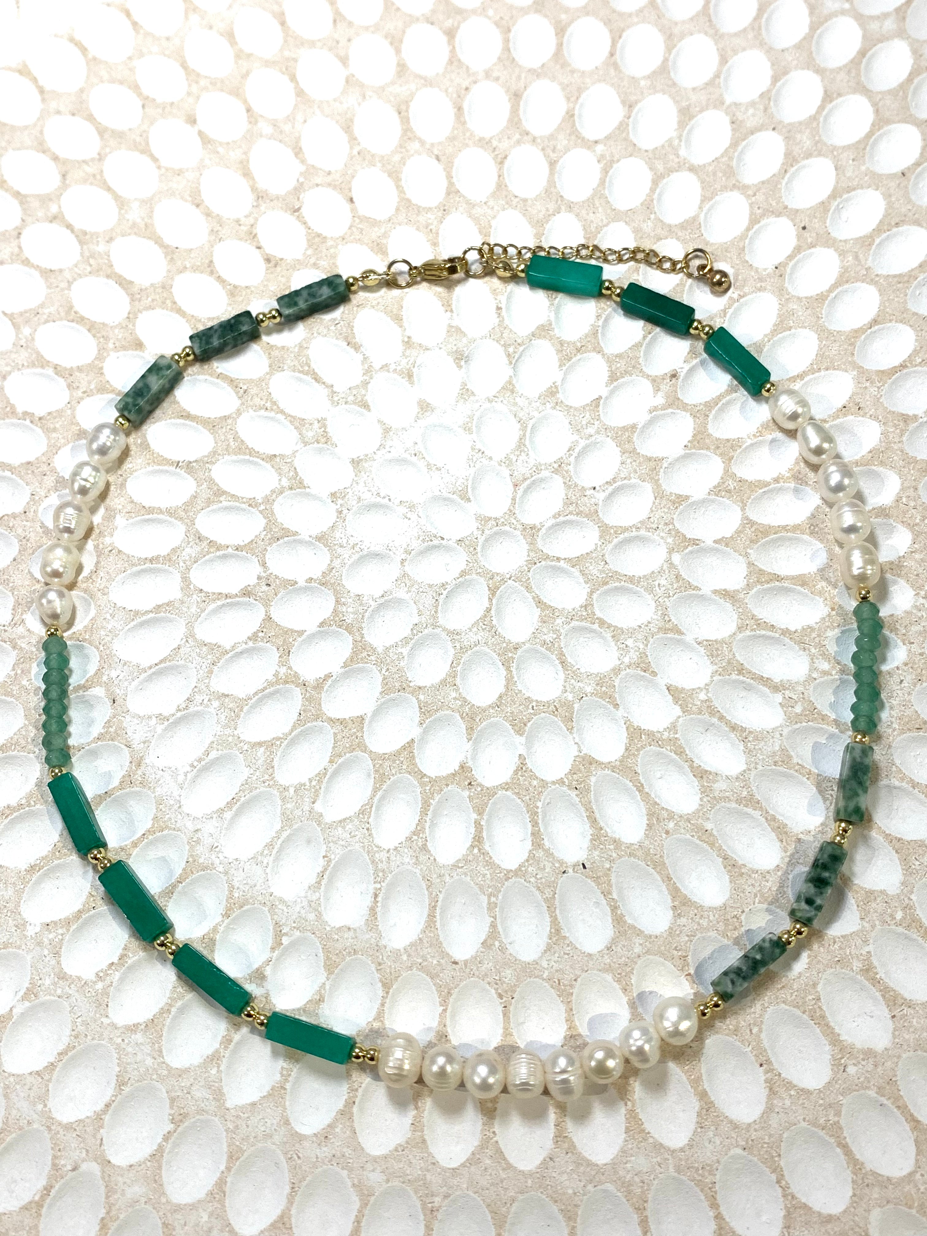 Lonia Gemstone Necklace