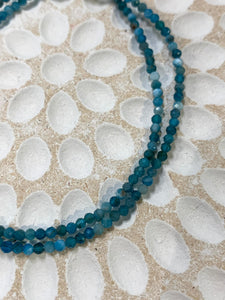 Mini Gemstone Choker - Blues & Greens