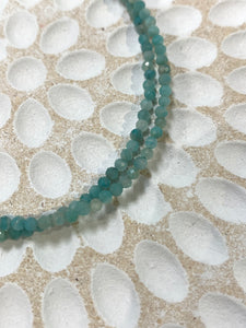 Mini Gemstone Choker - Blues & Greens