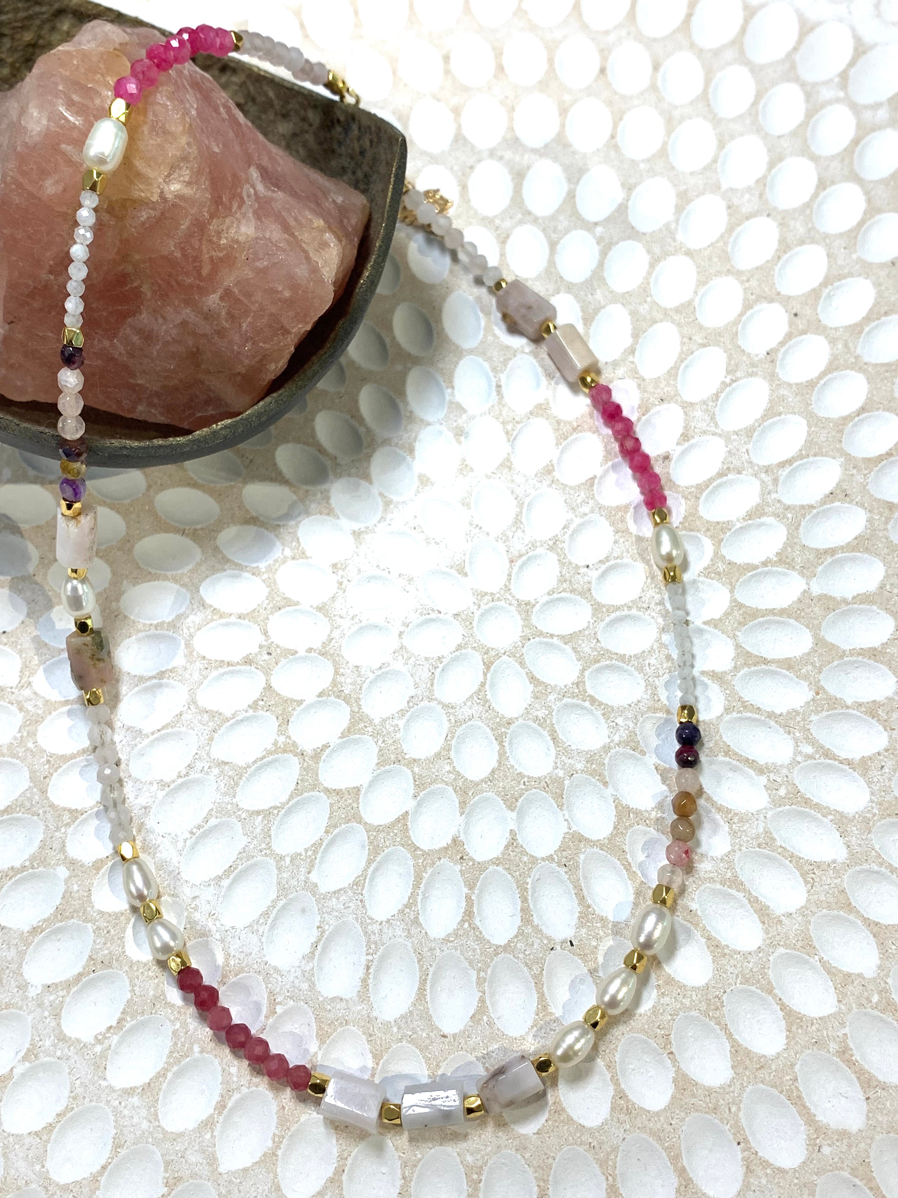 Luana Gemstone Necklace