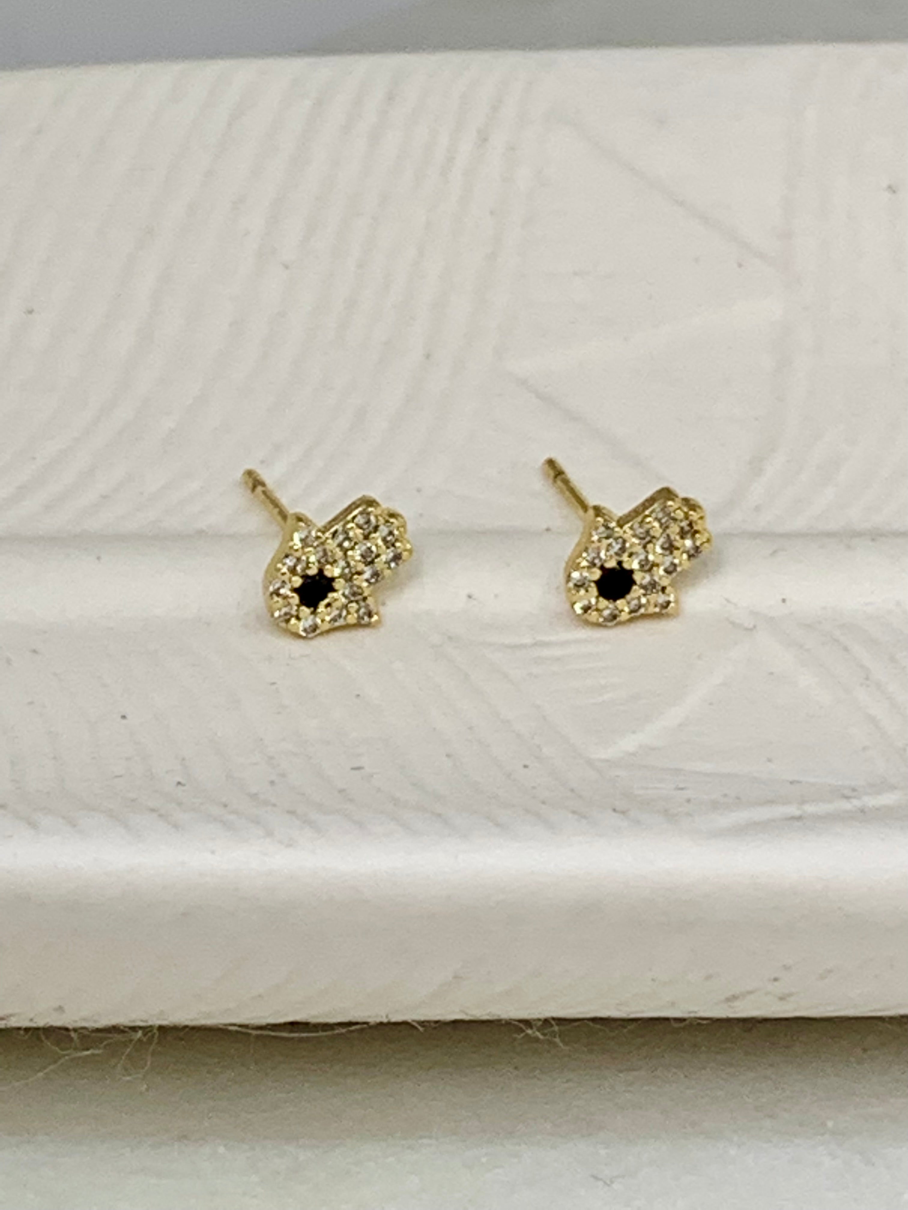 Hamsa Hand Studs